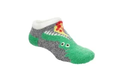 BOYS ALOE INFUSED CROCODILE LOW CUT SOCKS 1 PAIR>FIRESIDE New