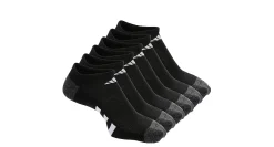 BOYS ATHLETIC CUSHIONED NO SHOW SOCKS 6 PAIRS>ADIDAS New