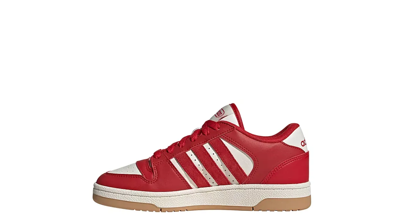 BOYS BIG KID BREAKSTART LOW SNEAKER>ADIDAS Discount