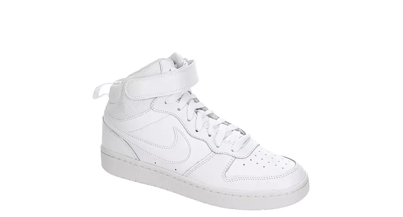 BOYS BIG KID COURT BOROUGH 2 MID SNEAKER>NIKE Discount