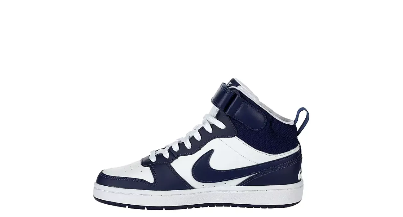BOYS BIG KID COURT BOROUGH 2 MID SNEAKER>NIKE Sale