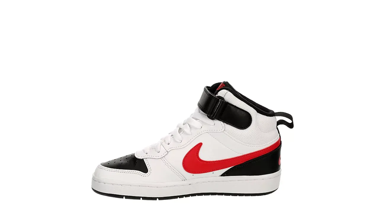 BOYS BIG KID COURT BOROUGH 2 MID SNEAKER>NIKE Outlet