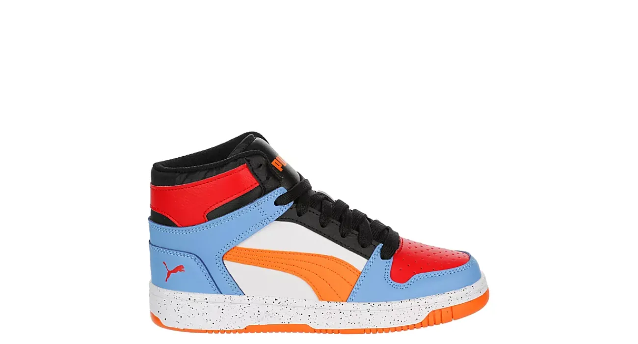 BOYS BIG KID REBOUND LAYUP SNEAKER>PUMA