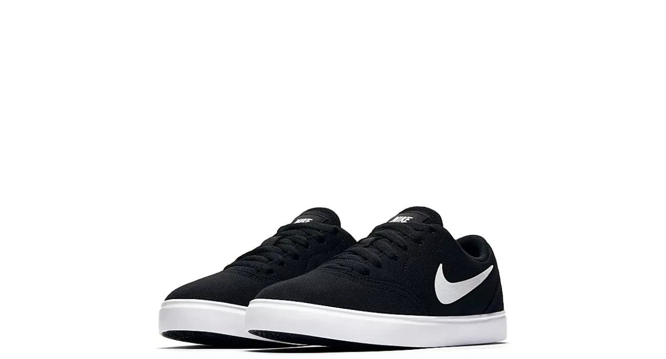 BOYS BIG KID SB CHECK CANVAS BG SNEAKER>NIKE Best