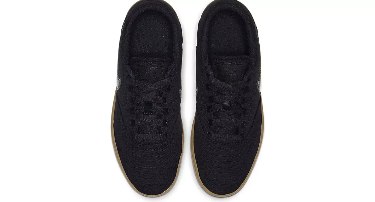 BOYS BIG KID SB CHECK CANVAS BG SNEAKER>NIKE New