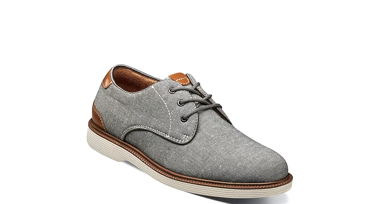 BOYS HIGHLAND CANVAS PLAIN TOE JR>FLORSHEIM Clearance