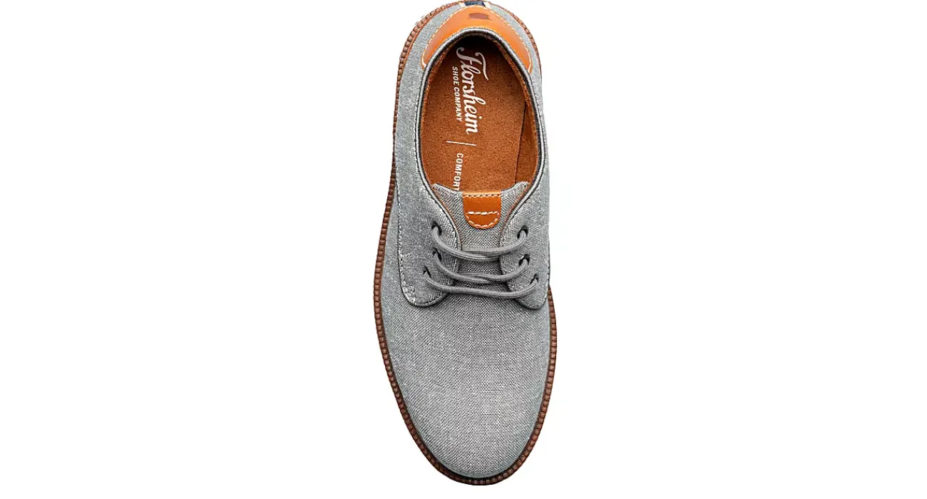 BOYS HIGHLAND CANVAS PLAIN TOE JR>FLORSHEIM Clearance