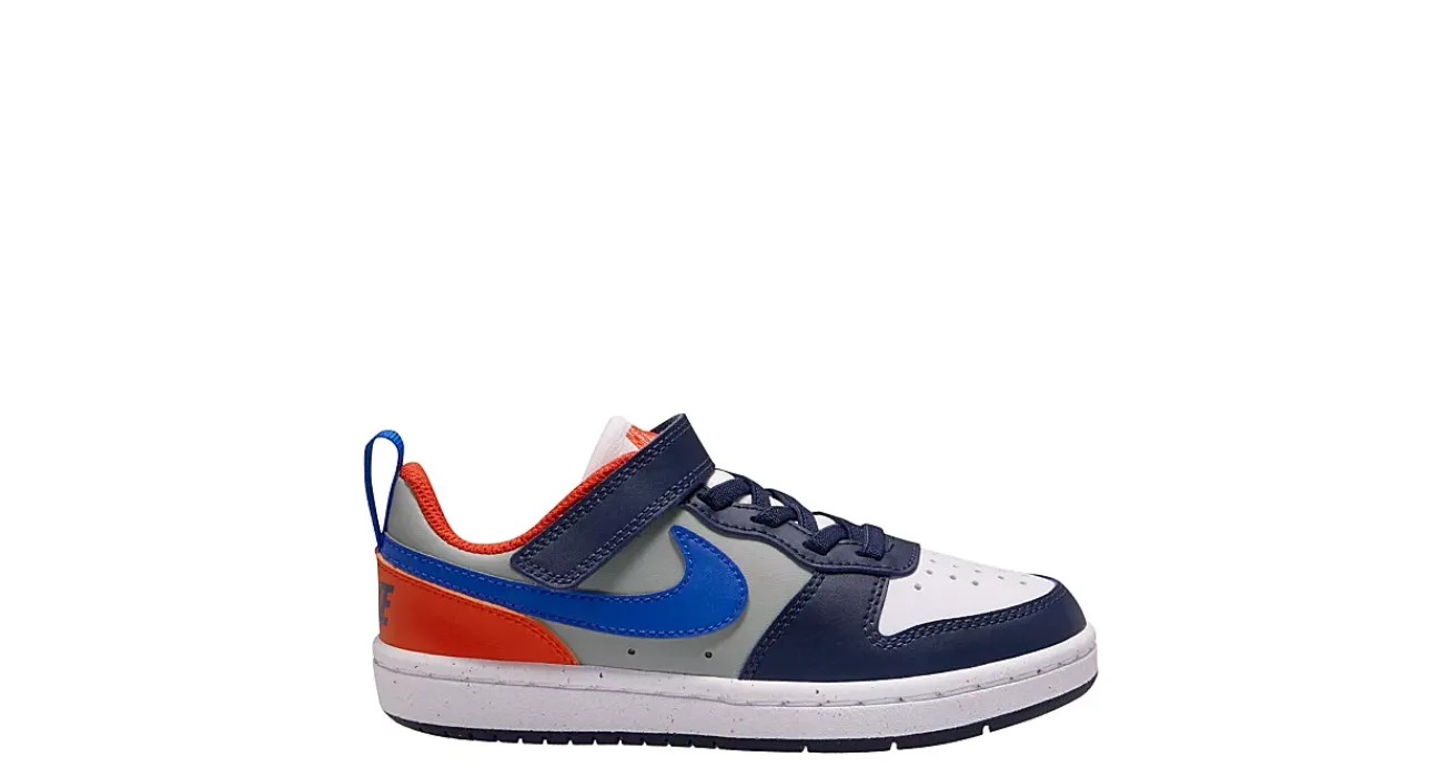 BOYS LITTLE KID COURT BOROUGH RECRAFT LOW SNEAKER>NIKE