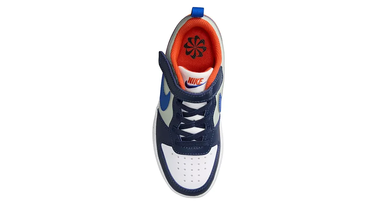 BOYS LITTLE KID COURT BOROUGH RECRAFT LOW SNEAKER>NIKE