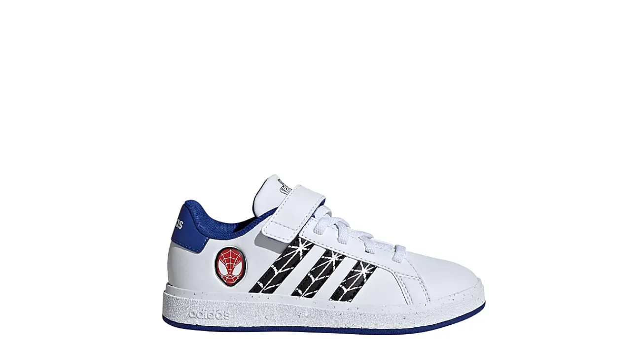 BOYS LITTLE KID GRAND COURT 2.0 SPIDERMAN SNEAKER>ADIDAS Clearance
