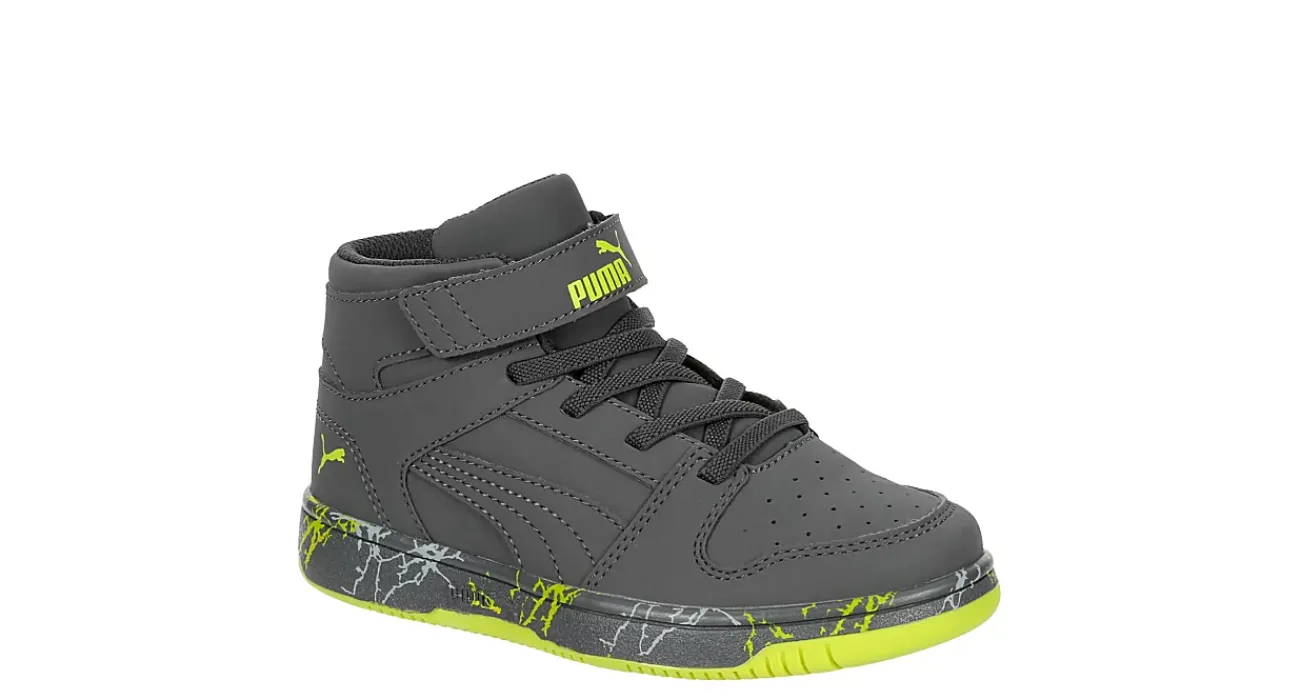 BOYS LITTLE KID REBOUND LAYUP SL MOUNTAIN PARK SNEAKER>PUMA