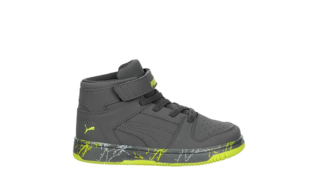 BOYS LITTLE KID REBOUND LAYUP SL MOUNTAIN PARK SNEAKER>PUMA