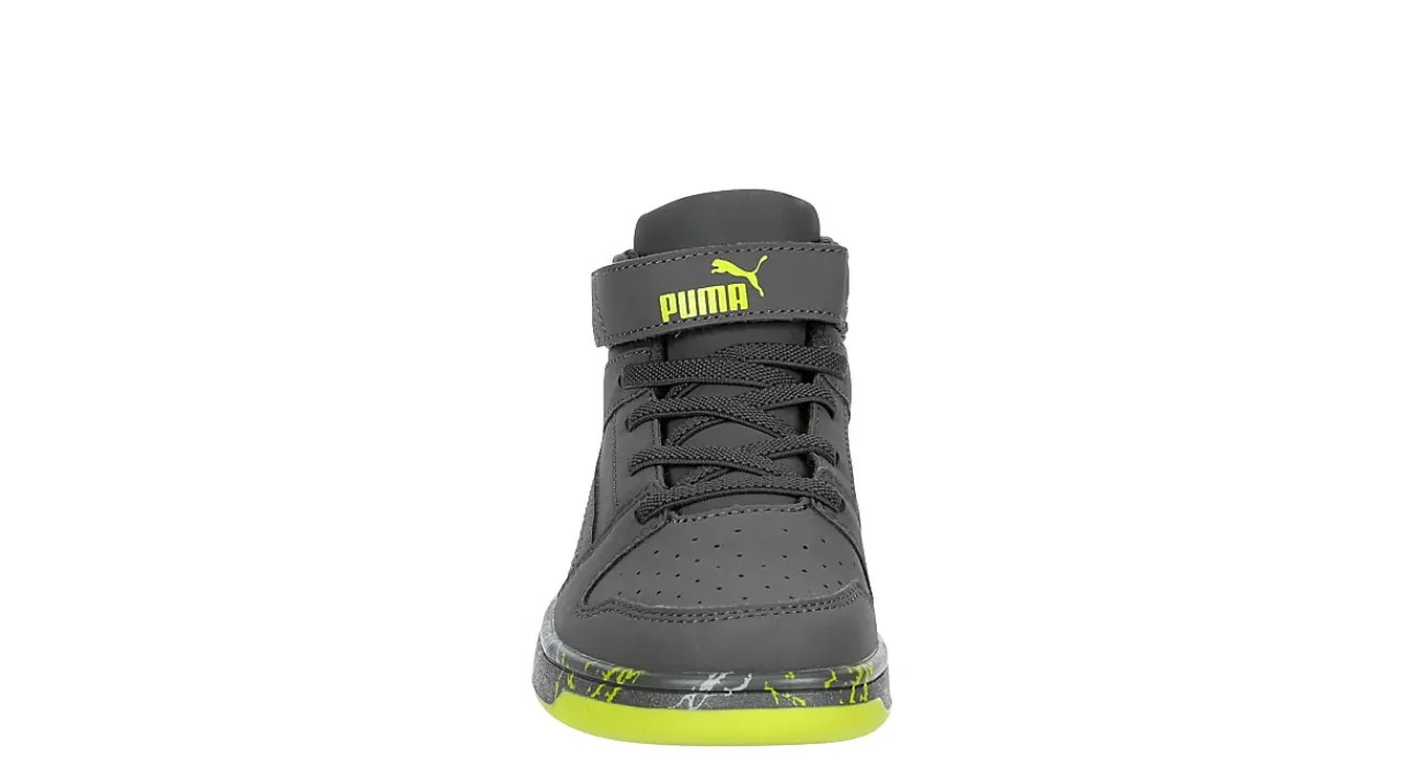 BOYS LITTLE KID REBOUND LAYUP SL MOUNTAIN PARK SNEAKER>PUMA