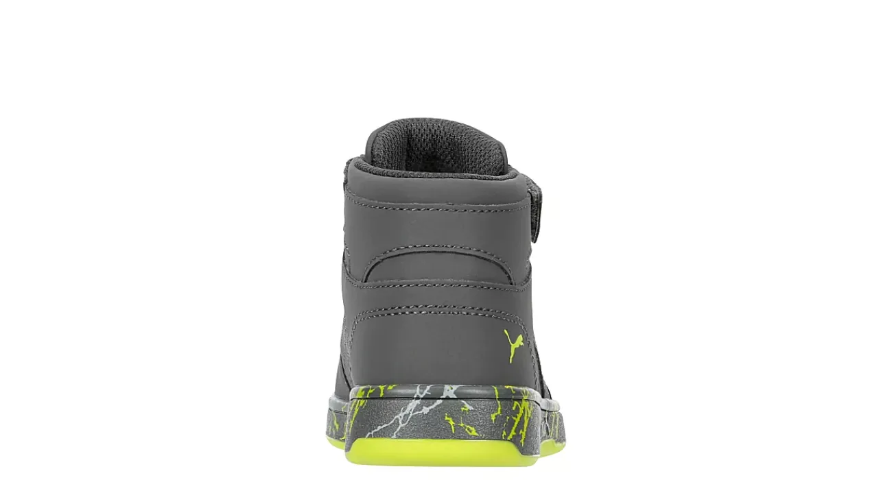 BOYS LITTLE KID REBOUND LAYUP SL MOUNTAIN PARK SNEAKER>PUMA