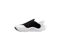 BOYS LITTLE-BIG KID AQUA SWOOSH SANDAL><noscript><img width=