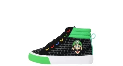 BOYS LITTLE-BIG KID MARIO AND LUIGI HIGH TOP SNEAKER><noscript><img width=