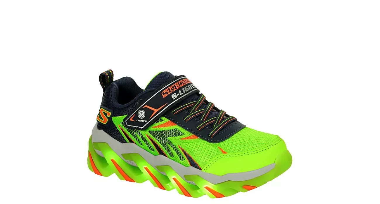 BOYS LITTLE-BIG KID MEGA-SURGE LIGHT UP SNEAKER>SKECHERS New