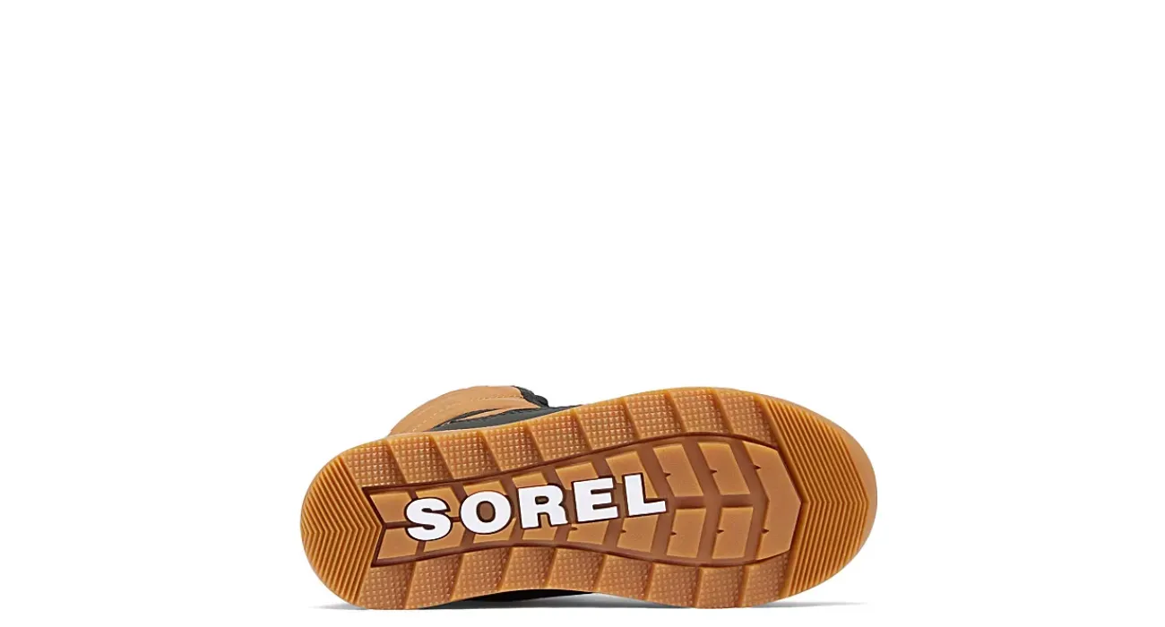 BOYS LITTLE-BIG KID WHITNEY II PLUS LACE WP SNOW BOOT>SOREL