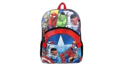 BOYS MARVEL 5 PIECE BACKPACK SET>MARVELHEROES