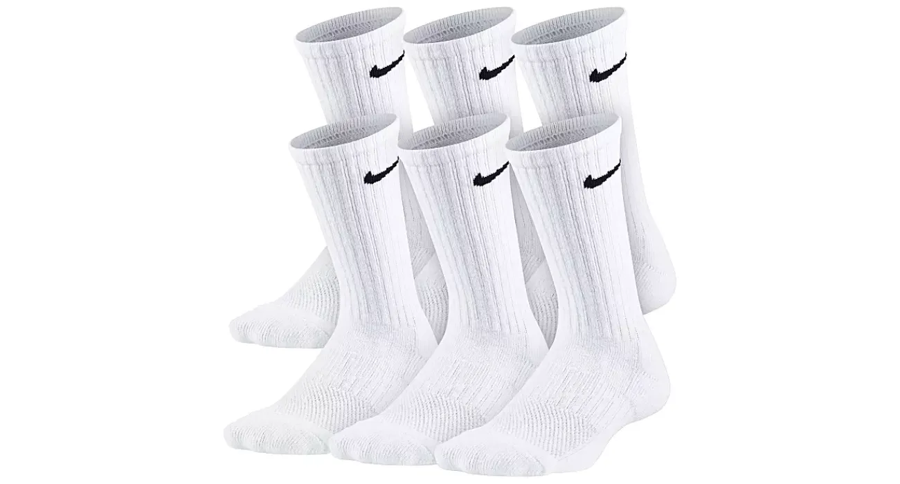 BOYS MEDIUM CREW SOCKS 6 PAIRS>NIKE Online