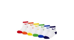 BOYS QUARTER SOCKS 6 PAIRS>NIKE Best