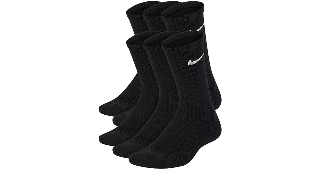 BOYS SMALL CREW SOCKS 6 PAIRS>NIKE Discount