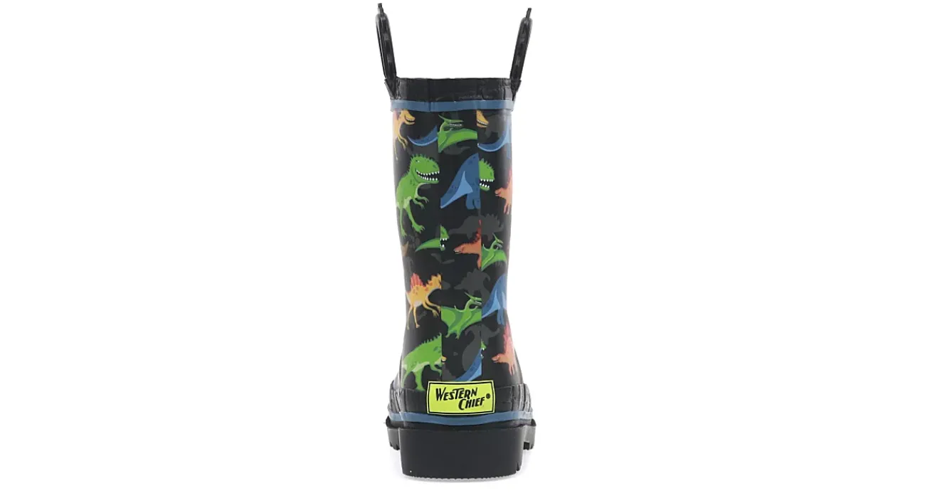 BOYS TODDLER DINO WORLD RAIN BOOT>WESTERN CHIEF Clearance