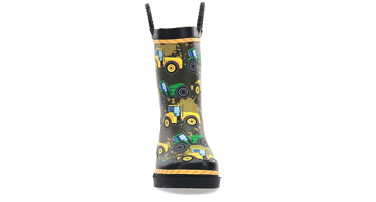 BOYS TODDLER TRACTOR TOUGH RAIN BOOT>WESTERN CHIEF Discount