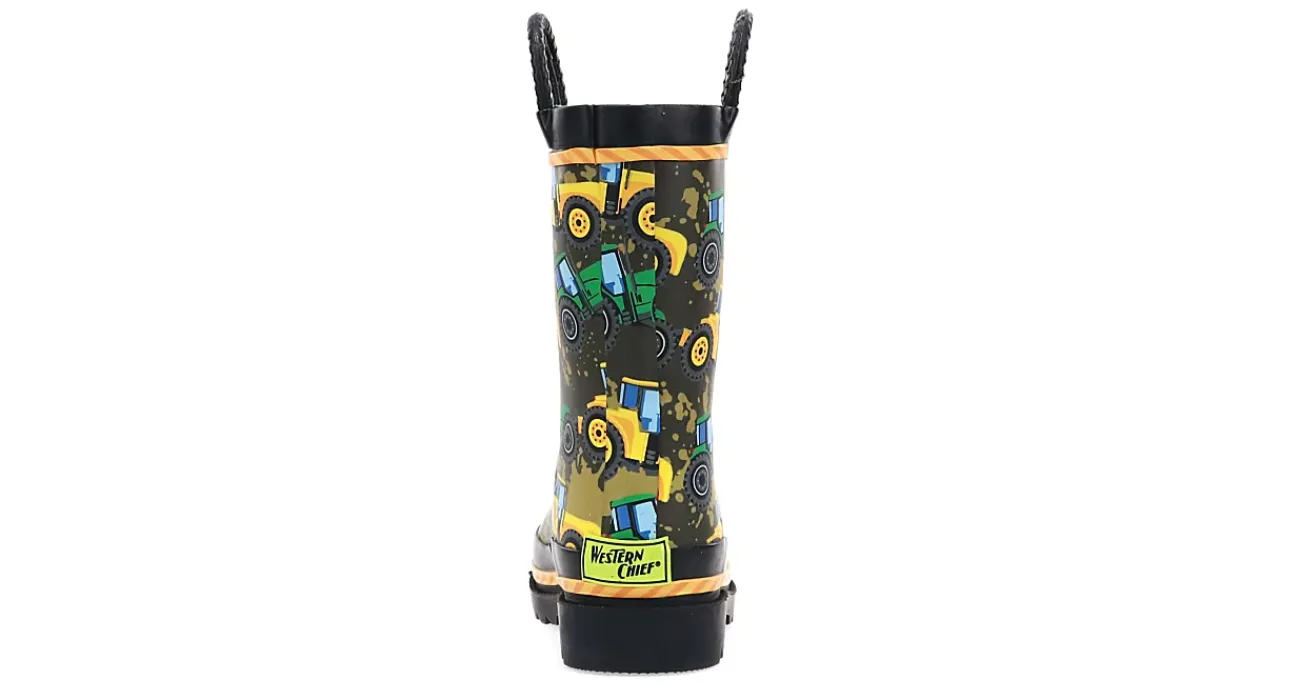BOYS TODDLER TRACTOR TOUGH RAIN BOOT>WESTERN CHIEF Discount