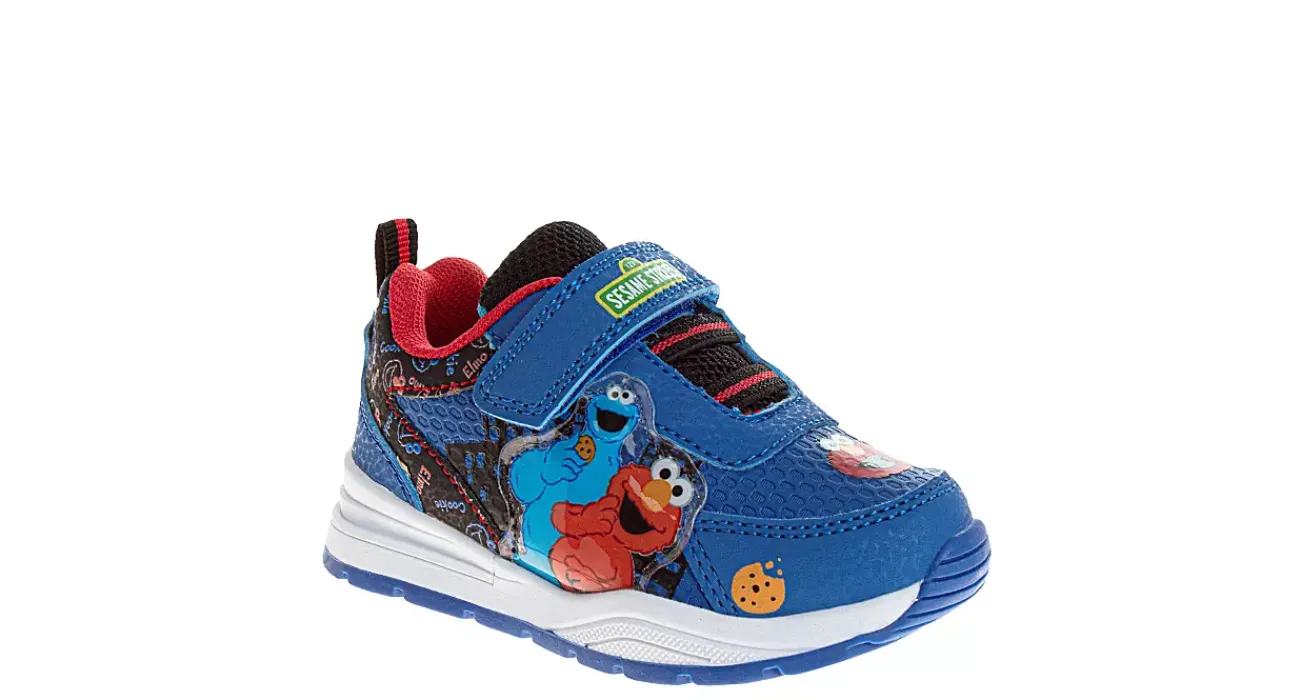 BOYS TODDLER-LITTLE KID ELMO AND COOKIE MONSTER SNEAKER>SESAME STREET Online