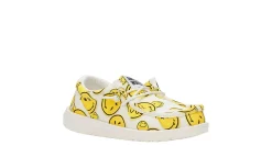 BOYS WALLY SMILEY YOUTH SLIP ON SNEAKER>HEYDUDE Outlet