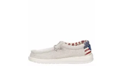 BOYS WALLY YOUTH AMERICANA SLIP ON SNEAKER><noscript><img width=