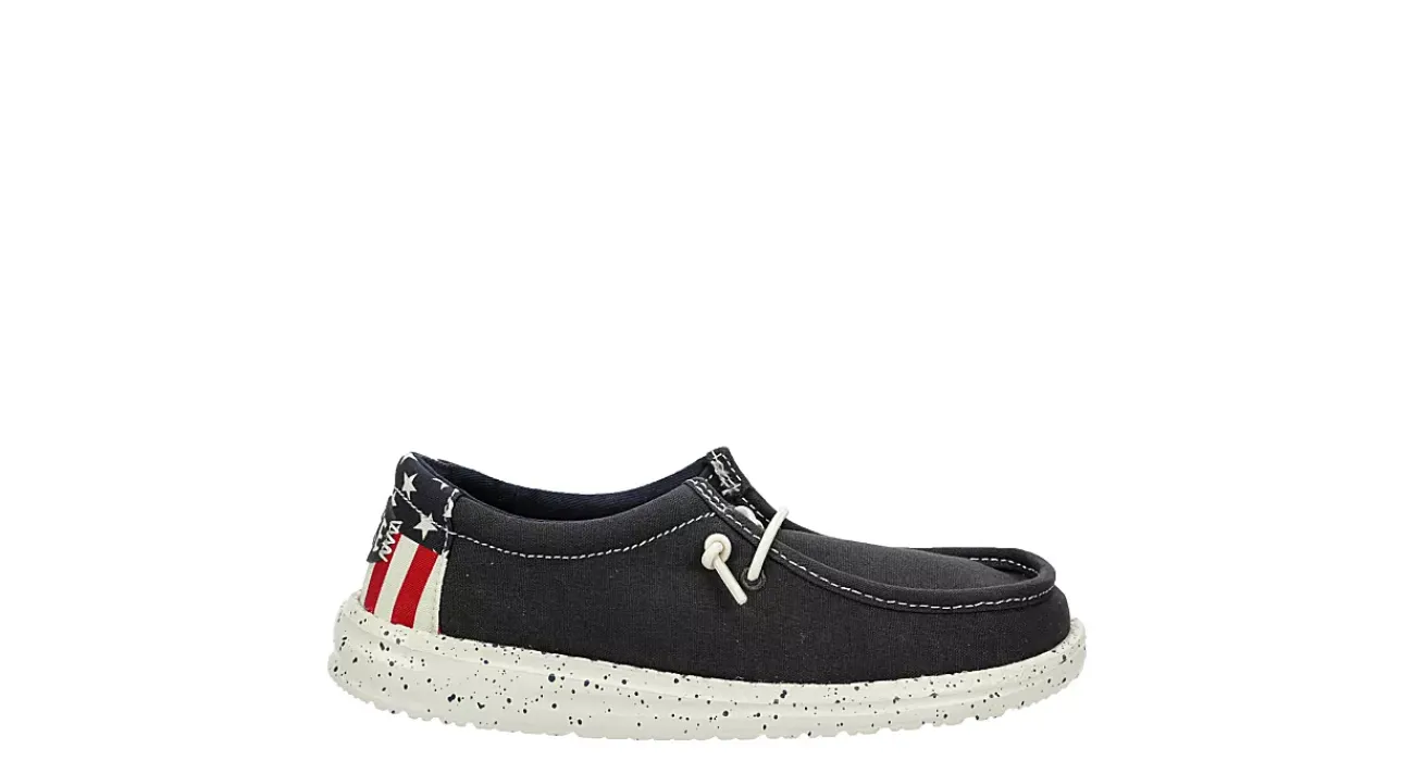 BOYS WALLY YOUTH AMERICANA SLIP ON SNEAKER>HEYDUDE Outlet