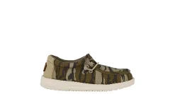 BOYS WALLY YOUTH MOSSY OAK SLIP ON SNEAKER>HEYDUDE New