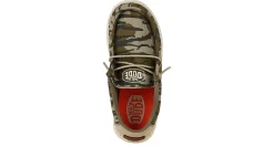 BOYS WALLY YOUTH MOSSY OAK SLIP ON SNEAKER><noscript><img width=
