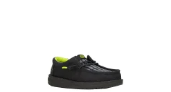 BOYS WALLY YOUTH SKELETON SLIP ON SNEAKER>HEYDUDE