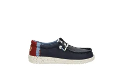 BOYS WALLY YOUTH SLIP ON SNEAKER>HEYDUDE