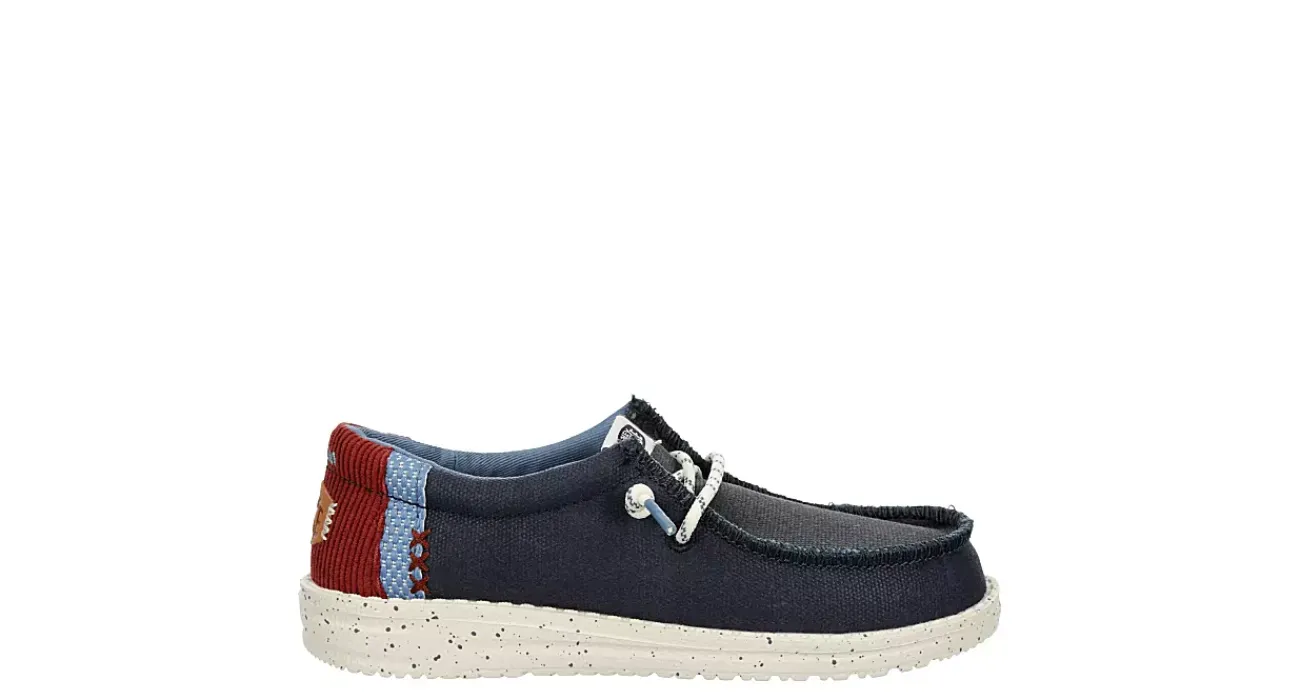 BOYS WALLY YOUTH SLIP ON SNEAKER>HEYDUDE