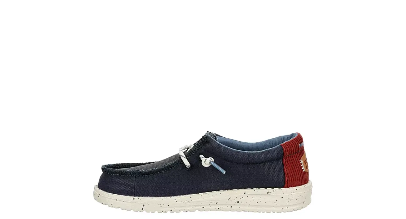 BOYS WALLY YOUTH SLIP ON SNEAKER>HEYDUDE