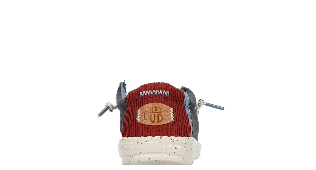 BOYS WALLY YOUTH SLIP ON SNEAKER>HEYDUDE