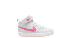 GIRLS BIG KID COURT BOROUGH 2 MID TOP SNEAKER>NIKE Hot