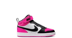 GIRLS BIG KID COURT BOROUGH 2 MID SNEAKER>NIKE New