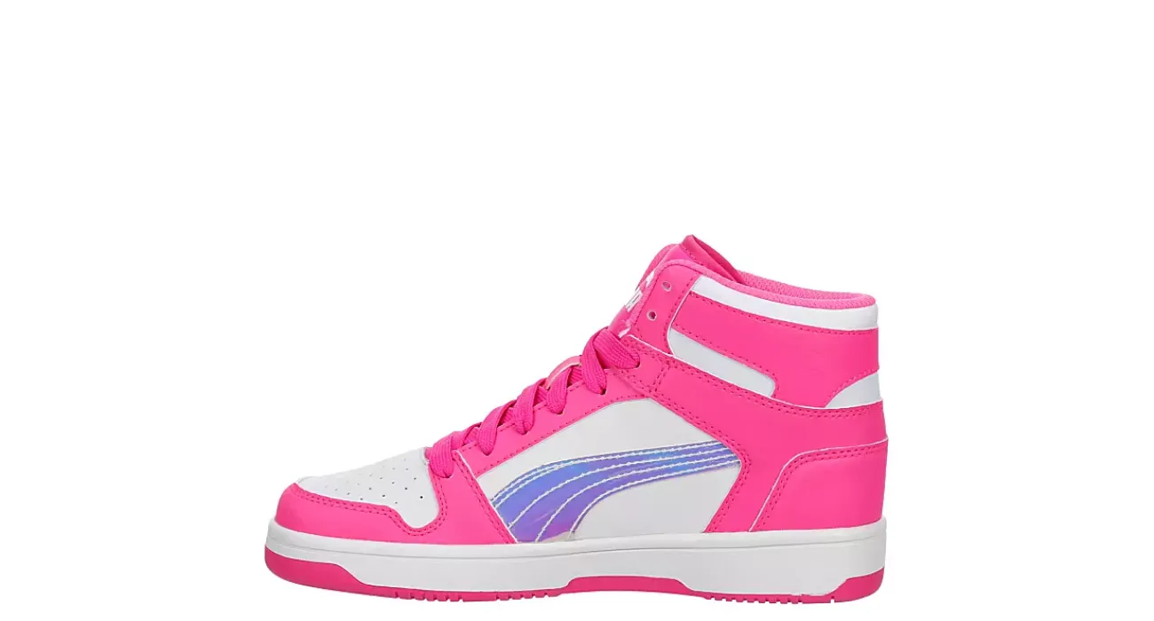 GIRLS BIG KID REBOUND LAYUP SNEAKER>PUMA Online