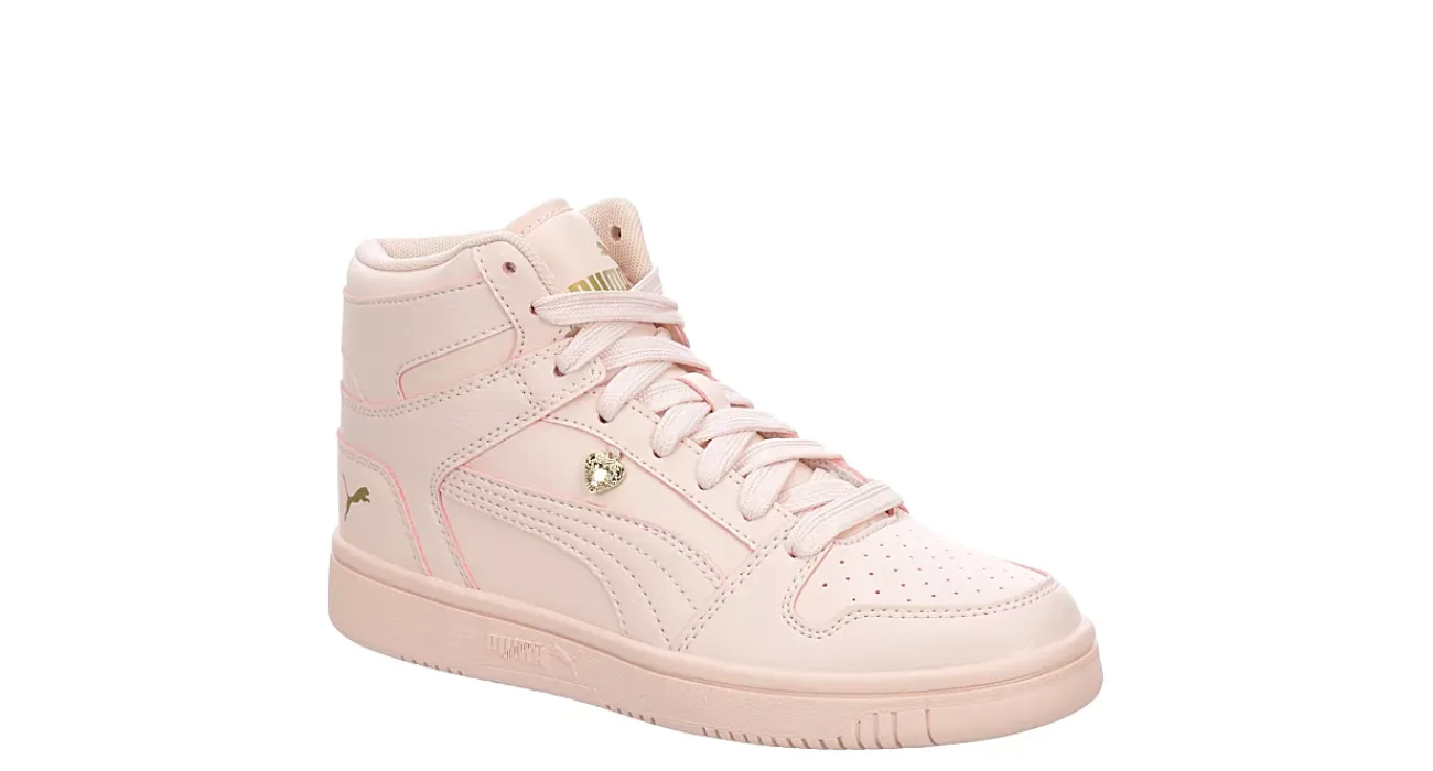 GIRLS BIG KID REBOUND LAYUP SNEAKER>PUMA
