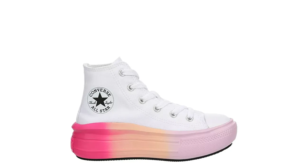 GIRLS CHUCK TAYLOR ALL STAR MOVE HIGH TOP SNEAKER>CONVERSE Discount