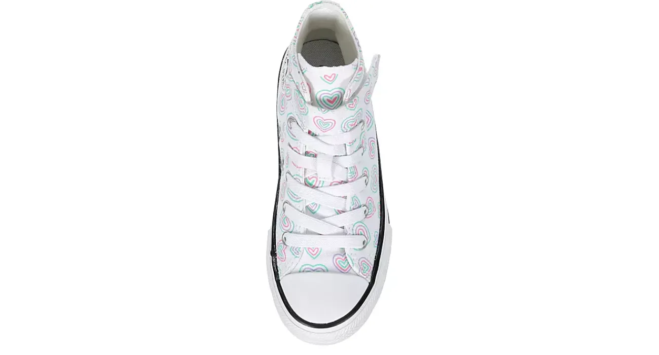 GIRLS CHUCK TAYLOR ALL STAR HEARTS MID SNEAKER>CONVERSE Outlet