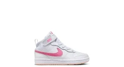 GIRLS LITTLE KID COURT BOROUGH 2 MID TOP SNEAKER>NIKE Outlet