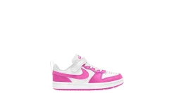GIRLS LITTLE KID COURT BOROUGH LOW RECRAFT SNEAKER>NIKE Clearance
