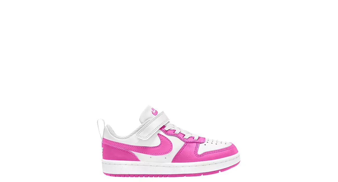 GIRLS LITTLE KID COURT BOROUGH LOW RECRAFT SNEAKER>NIKE Clearance
