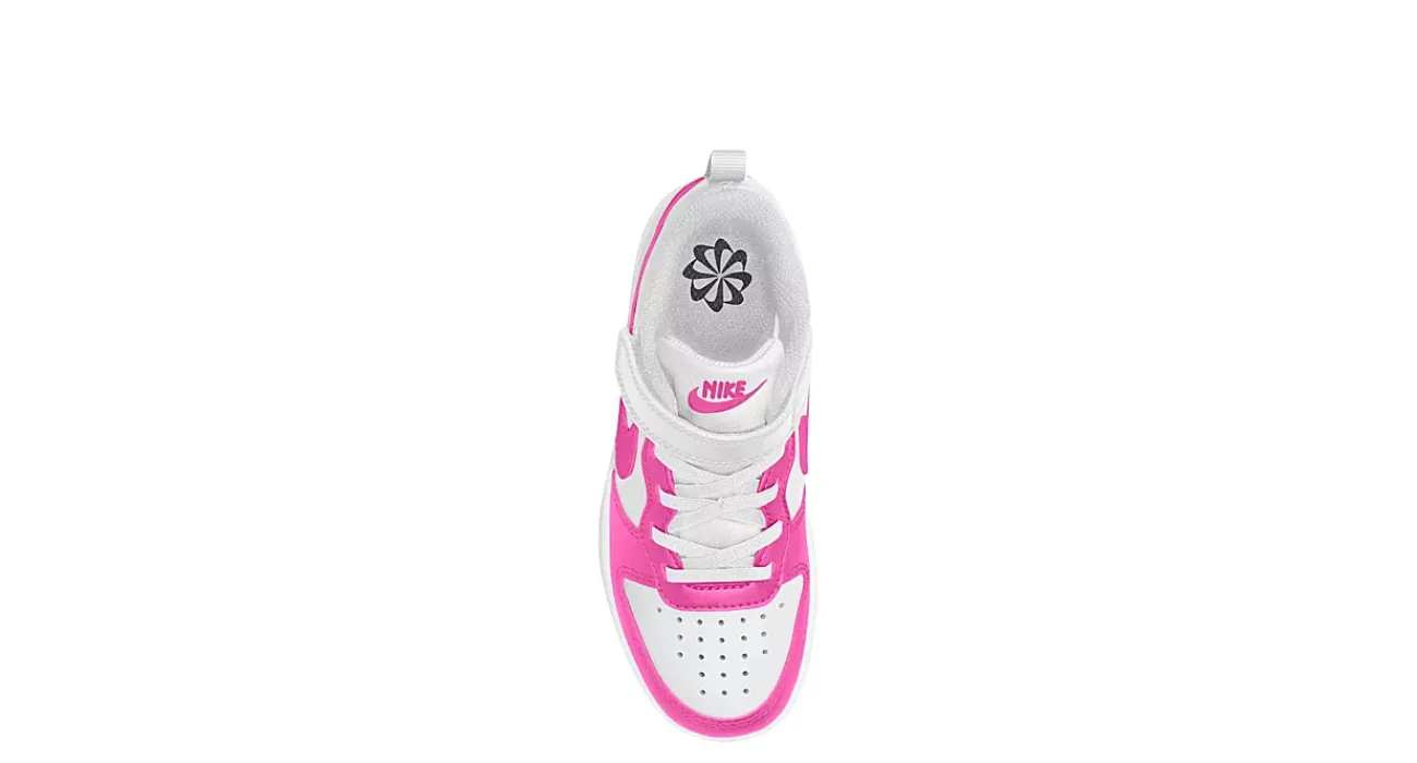 GIRLS LITTLE KID COURT BOROUGH LOW RECRAFT SNEAKER>NIKE Clearance